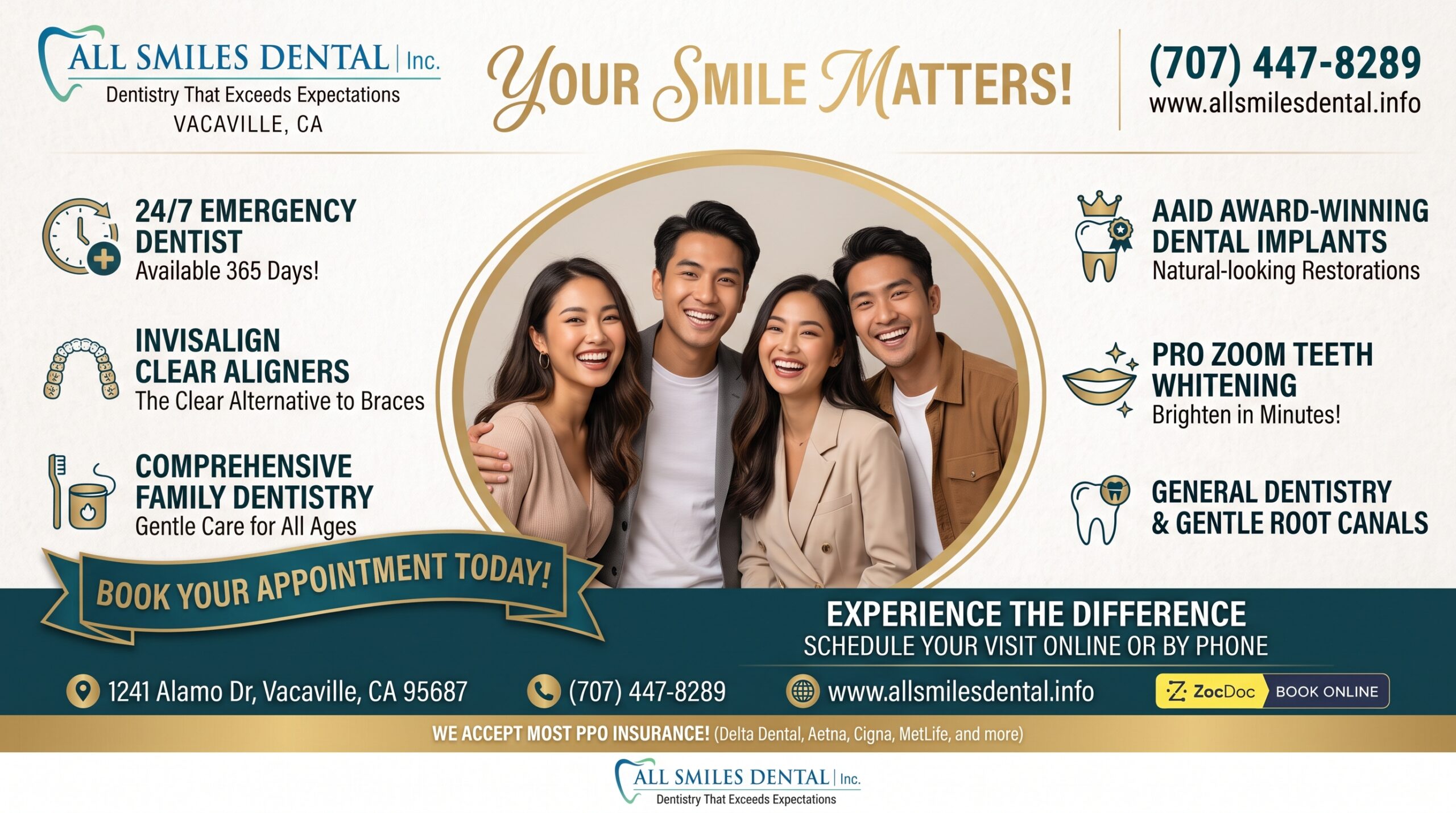 General Dentistry & Gentle Root Canals | All Smiles Dental | family dentist